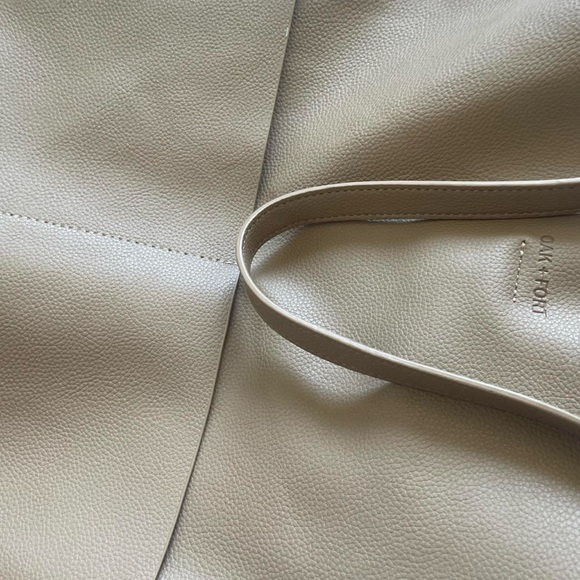 OAK + FORT Tan Shoulder Bag - Picture 7 of 7